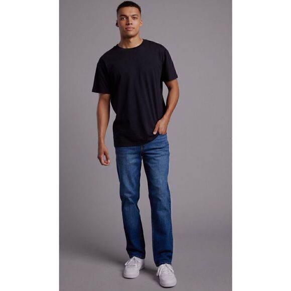 RSQ Mens Slim Straight Jeans 30x30 dark blue - Picture 2 of 10